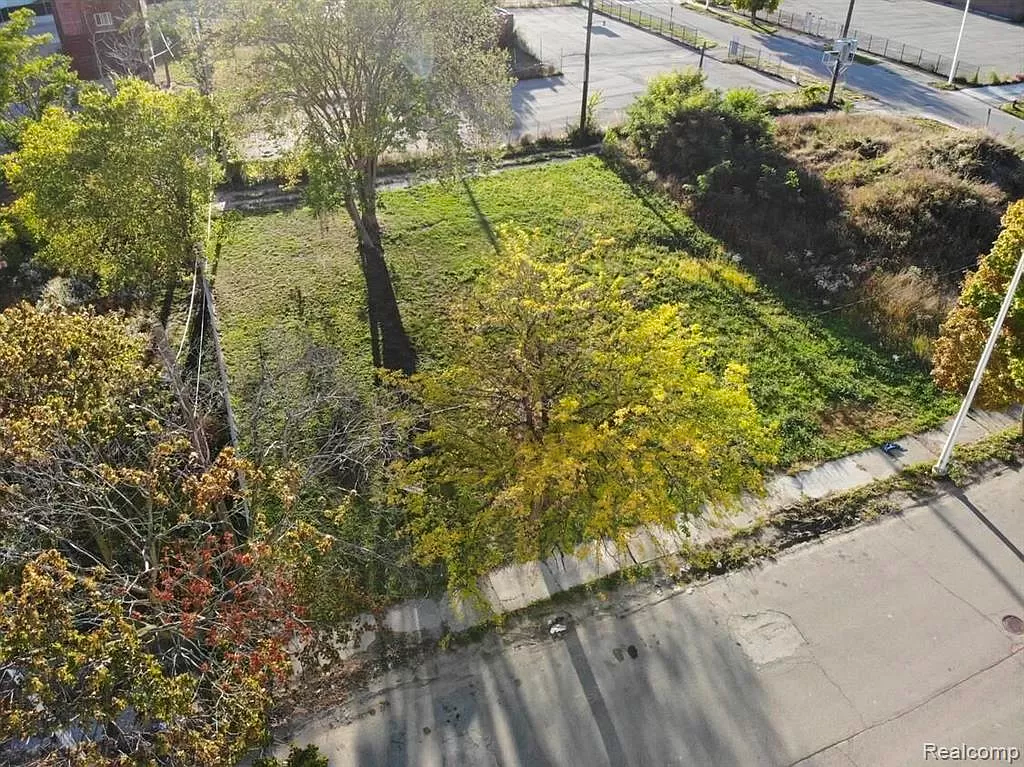 Vacant land in Downtown Detroit